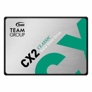 Team 内蔵SSD SATA3接続 2.5インチ 7mm厚 CX2シリーズ 正規品 日本国内3年 (256GB)