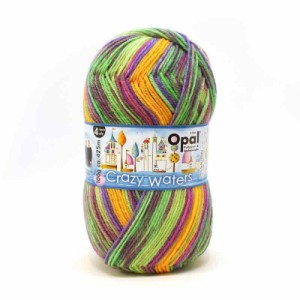 Opal オパール ソックヤーン 毛糸 『クレイジーウォーターズ 4ply 11313番色』