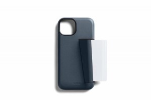 Bellroy Premium Slim Leather Phone Case - 3 Card （カードホルダー付き、iPhone13用） (Basalt)