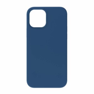 iPhone 12 シリーズ [Cushion] MagSafe対応 シリコンケース (iPhone 12 / 12 Pro, ネイビー)