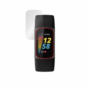 ミヤビックス Fitbit Charge 5 用 曲面対応 TPU フィルム 高光沢 傷修復 衝撃吸収 保護 フィルム OverLay FLEX