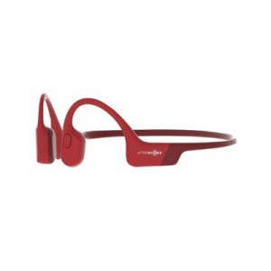 骨伝導 ワイヤレス イヤホン Aftershokz アフターショックス AEROPEX Solar Red 【AFT-EP-000014】国内正規品2年 マイク付き Bluetooth 