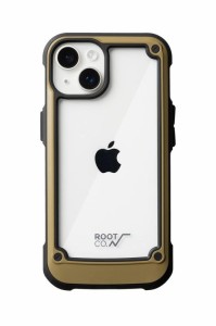 【ROOT CO.】[iPhone14専用]GRAVITY Shock Resist Case +Hold. (コヨーテ)