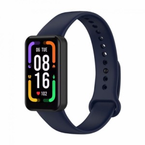 [Comtax] for Redmi smart band pro バンド 調整可能 交換 編みナイロン スポーツウォッチストラップ 対応 (ブルー)