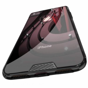 iPhone 7/iPhone8 ケース4.7インチ 対応 耐衝撃 プホール付き レンズ保護 透明 おしゃれ 薄型 カバー 指紋防止 携帯ケース 衝撃吸収 傷つ