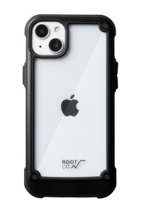 【ROOT CO.】[iPhone14Plus専用]GRAVITY Shock Resist Tough & Basic Case. (ブラック)