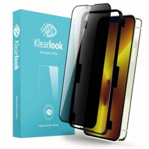 Klearlook Phone 13 / 13 pro ガラスフィルム 覗き見防止 プライバシー防止系列 Phone13 6.1インチ 全面保護ガラス Phone13pro 強化ガラ