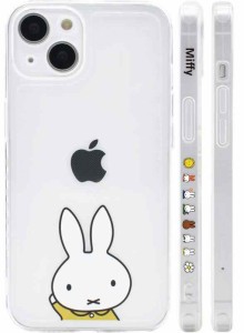 ミッフィー iPhone用 ケース スマホケース アイフォン カバー かわいい 【全機種対応】 側面設計 TPU レンズ保護 ワイヤレス充電対応 指