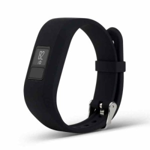 Garmin Vivofit 3 バンド Pinhen交換用リストバンド Garmin Vivofit3対応 スポーツ 予備用アームバンド 付属 (ブラック)