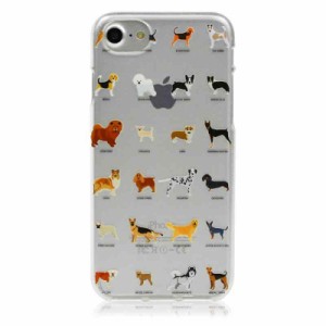 MRLab iPhoneケース TPU ソフト クリアケース 【 犬・猫 】 (iPhoneSE2 / iPhone8 / iPhone7, 犬)