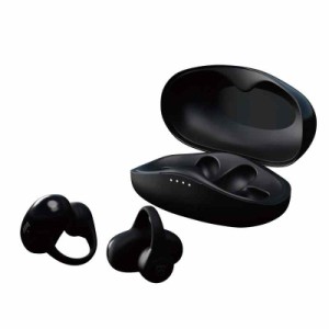 BoCo 完全ワイヤレス Bluetooth 骨伝導イヤホン boco earsopen PEACE SS-1 BLACK/WHITE PEACESS1BK/WH (黒)