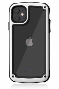 ROOT CO. Gravity Shock Resist Tough & Basic Case. (iPhone11用, ホワイト（マット）)