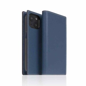 SLG Design iPhone 14 ケース 手帳型 本革 レザー Hybrid Grain Leather Diary Case [ 撥水性の高いハイブリッドレザー使用 エンボス加工