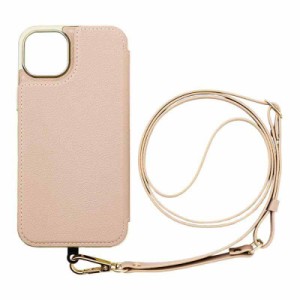 【iPhone14 Plus ケース】MAELYS LOUNA Cross Body Case Duo (beige)