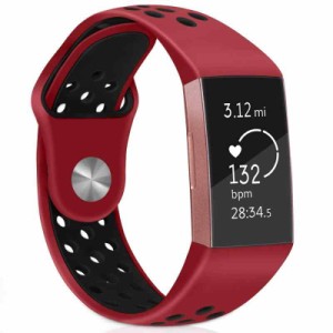 Financingpig for Fitbit Charge 4/ Fitbit Charge 3リストバンド、ソフト交換ストラップ、男性と女性に適したデュアルカラー調整可能シ