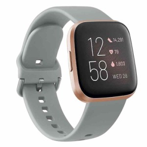 ATUP for Fitbit Versa2 / Fitbit Versa/Fitbit Versa Lite/Fitbit Versa SE バンド 交換ベルト 柔らかい シリコンバンド スポーツ Versa