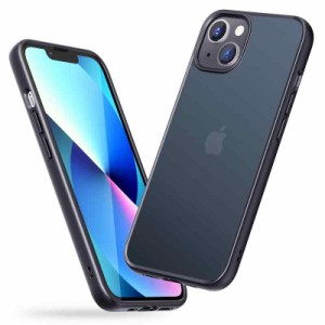 ORANGA iPhone 14 用 ケース iPhone 13 用ケース 半透明 6.1インチ 米軍MIL規格取得 超耐衝撃性 マットな質感 黄ばみなし レンズ保護 指