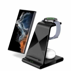 doeboe for Samsung シリーズ 充電スタンド 置き型充電器 3 in 1 充電器 Samsung Galaxy Samsung Galaxy Z Fold 4 Fold 3/Z Flip 4 Flip3