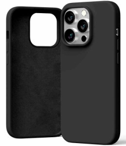 Goospery iPhone14Pro用液体シリコンケース (black)