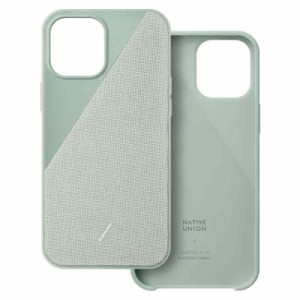 Native Union Clic Canvas iPhone 12 Case (セージ)