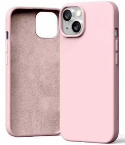 Goospery iPhone14用液体シリコンケース (pink)