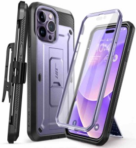 SUPCASE iPhone ケース 2022 全面保護 耐衝撃性 米軍事規格取得 ケースと液晶保護フィルム一体型 防塵 腰かけクリップ付き スポーツ UBPr