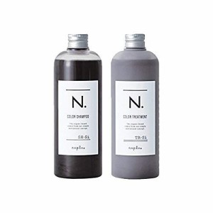 ナプラ N. エヌドット カラーシャンプー 320mL ＆ トリートメント 300g Si（シルバー） セット