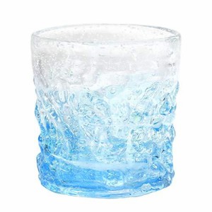 ロックグラス 琉球 ガラス グラス ほたる石 蛍入り (ホタル珊瑚グラス) (水)