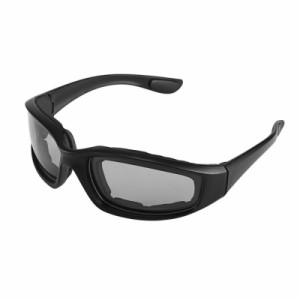[ZSADZS] オートバイバイク保護メガネ防風防塵メガネサイクリングゴーグルメガネアウトドアスポーツメガネメガネ (グレー)
