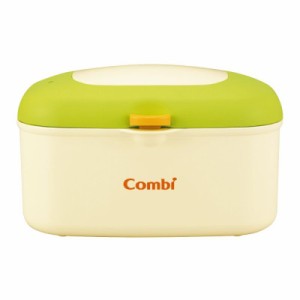 コンビ Combi おしり拭きあたため器 クイックウォーマー フレッシュ グリーン 上から温めるトップウォーマーシステム