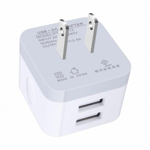 USBコンセント (器12W-White(四角の型))