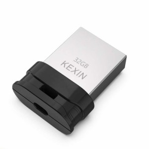 KEXIN USBメモリ・フラッシュドライブ USB 2.0 USBメモリースティック  データ転送  PCに対応 (32G(USB2.0), ブラック)