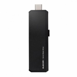 エレコム 外付けSSD 1TB USB3.2(Gen1)対応 PS5/PS4(メーカー動作確認済) スライド式 Type-C&Type-A両対応 ブラック ESD-EWA1000GBK