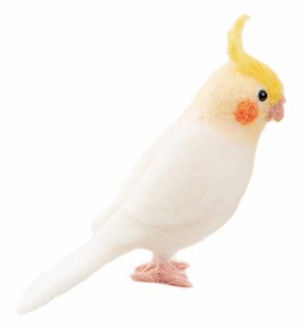 ハマナカ 羊毛フェルトキット アクレーヌでつくる かわいい 小鳥 オカメインコ H441-524