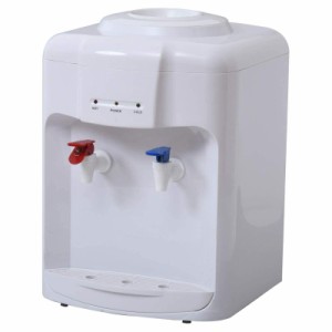[山善] ウォーターサーバー 卓上 (温水 / 冷水 両用) (2Lペットボトル専用) 冷水機能 温水機能コンパクト YWS-2