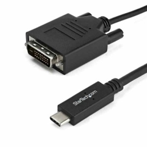  USB-C - DVIケーブル 2m 1920x1200対応 ブラック CDP2DVIMM2MB