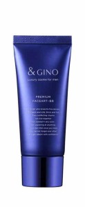 &GINO メンズ BBクリーム プレミアムフェイスアートBB 30g SPF47 PA+++ 肌色補正 スキンケア 皮脂吸収