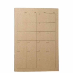 日本Muji a5スケジュールNOTE？？？for monthly 32シート (1 Set)