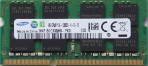 サムスン純正 PC3-12800(DDR3-1600) SO-DIMM 8GB ノートPC用メモリ DDR3L対応モデル （電圧1.35V ＆ 1.5V 両対応)