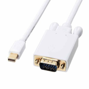 サンワサプライ ミニDisplayPort-VGA変換ケーブル 2m KC-MDPVA20