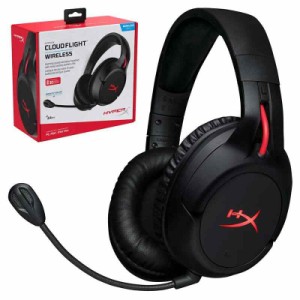 HyperX Cloud Flight ゲーミングヘッドセット ワイヤレス PS4 PS4 Pro 2年 HX-HSCF-BK/AM ( 4P5L4AA#ABL )