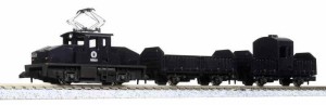 カトー(KATO) Nゲージ チビ凸セット いなかの街の貨物列車 黒 10-504-3 鉄道模型 電気機関車