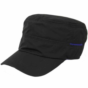 レインキャップ ワークキャップ 撥水加工 ゴルフ 帽子 紫外線対策 メンズ レディース BCH-30086M (ブラック)