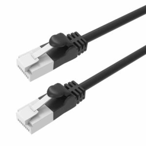 エレコム LANケーブル PS5対応 CAT6A 爪折れ防止 2.0m ブラック GM-LDGPAT/BK20