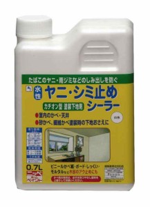 ニッペ ペンキ  水性ヤニ・シミ止めシーラー 0.7L 白 水性 屋内 下塗り 日本製 4976124401008