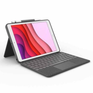 Logicool(ロジクール) ロジクール iPad 10.2 インチ 第9世代 第8世代 第7世代 対応 トラックパッド付き キーボードケース Smart Connecto