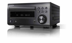 デノン Denon RCD-M41 ワイドFM AM/FMラジオチューナー ディスクリートアンプ搭載 Bluetooth対応 CDレシーバー ブラック RCD-M41K