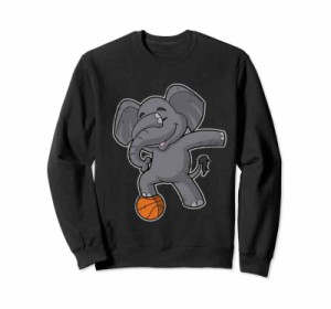 Dabbing Elephant Kids Basketball Dab Gift トレーナー