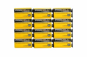 【DURACELL】 デュラセル(Duracell) PROCELLプロセル 9V電池 エフェクター/楽器用電池 12個セット DP-9V-12pcs