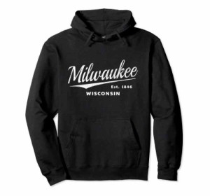 Milwaukee Wisconsin Milwaukeean スポーツファン ビンテージ ミルウォーキー パーカー